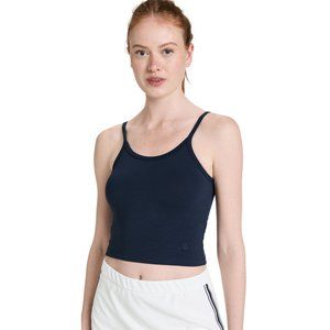 NEW Tory Burch Size XL Women's Cropped Tank - Tory Navy